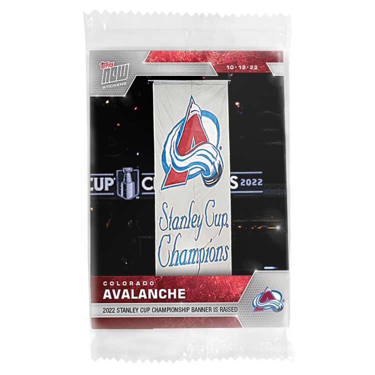2022-23 NHL TOPPS NOW 5-Sticker Pack - Stickers #1-9 - Image 6