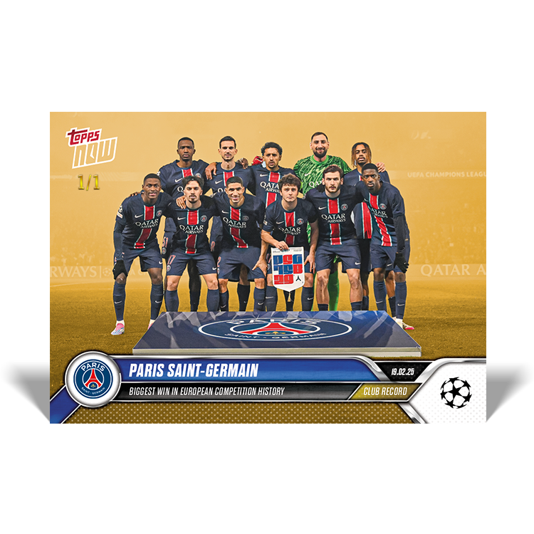 Paris Saint-Germain - 2024-25 UCL Topps NOW - Card 110 - PR: 173 - Image 3