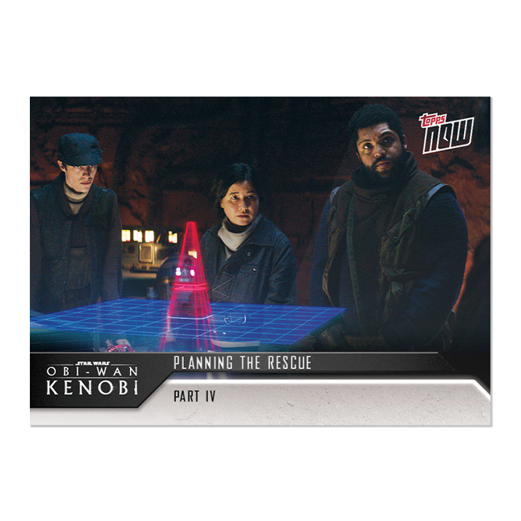 Alternative view of 2022 Topps Now Star Wars: Obi-Wan Kenobi 5-Card Pack (Part IV) - PR: 1019