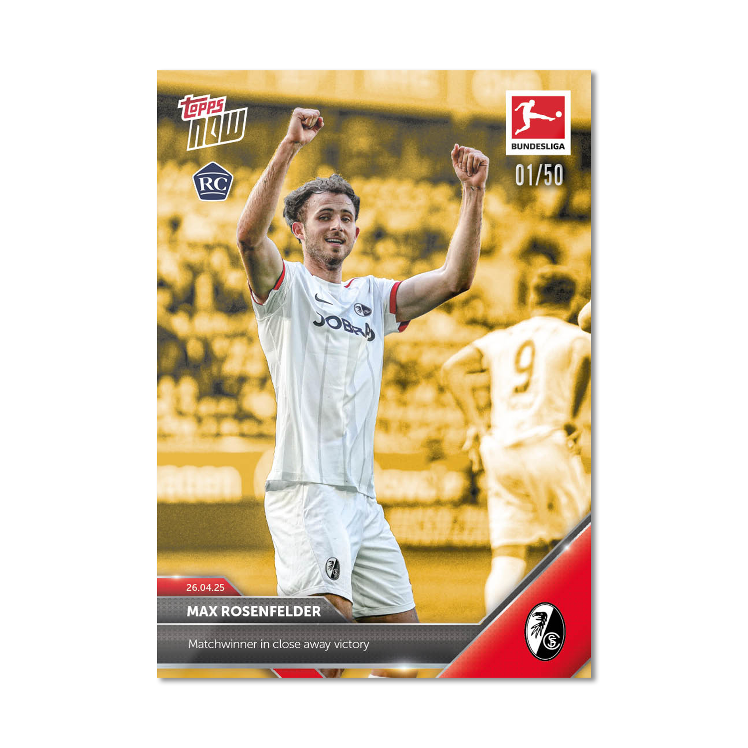 Max Rosenfelder - 2024-25 Bundesliga Topps NOW Card 172 - PR: 129 - Image 7