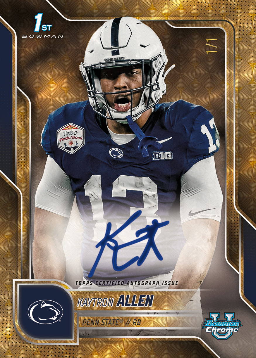 2025 Bowman University Chrome Football - Value Box - Image 3