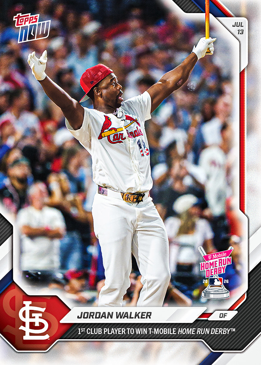 Jordan Walker - 2026 MLB Topps NOW - Card 451 - PR: 8208 - Image 3