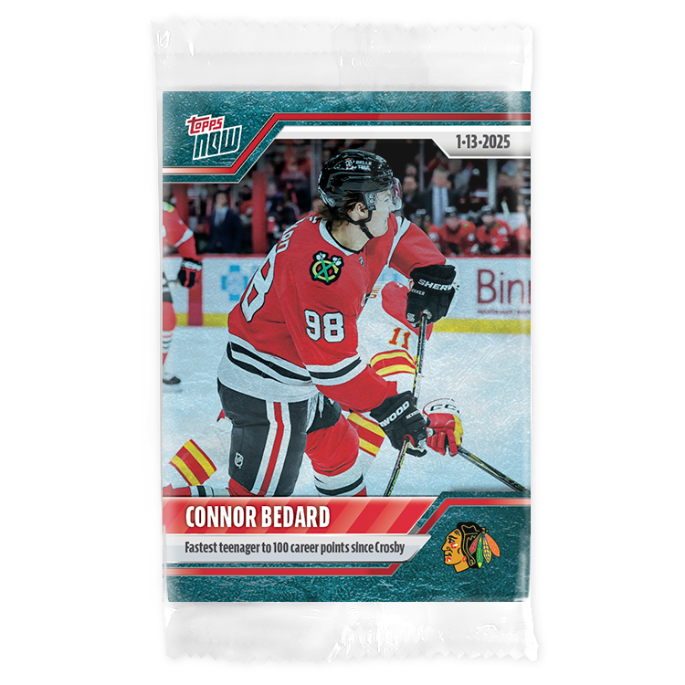 Connor Bedard - 2024-25 NHL Topps NOW - Sticker 87 - PR: 950 - Image 3