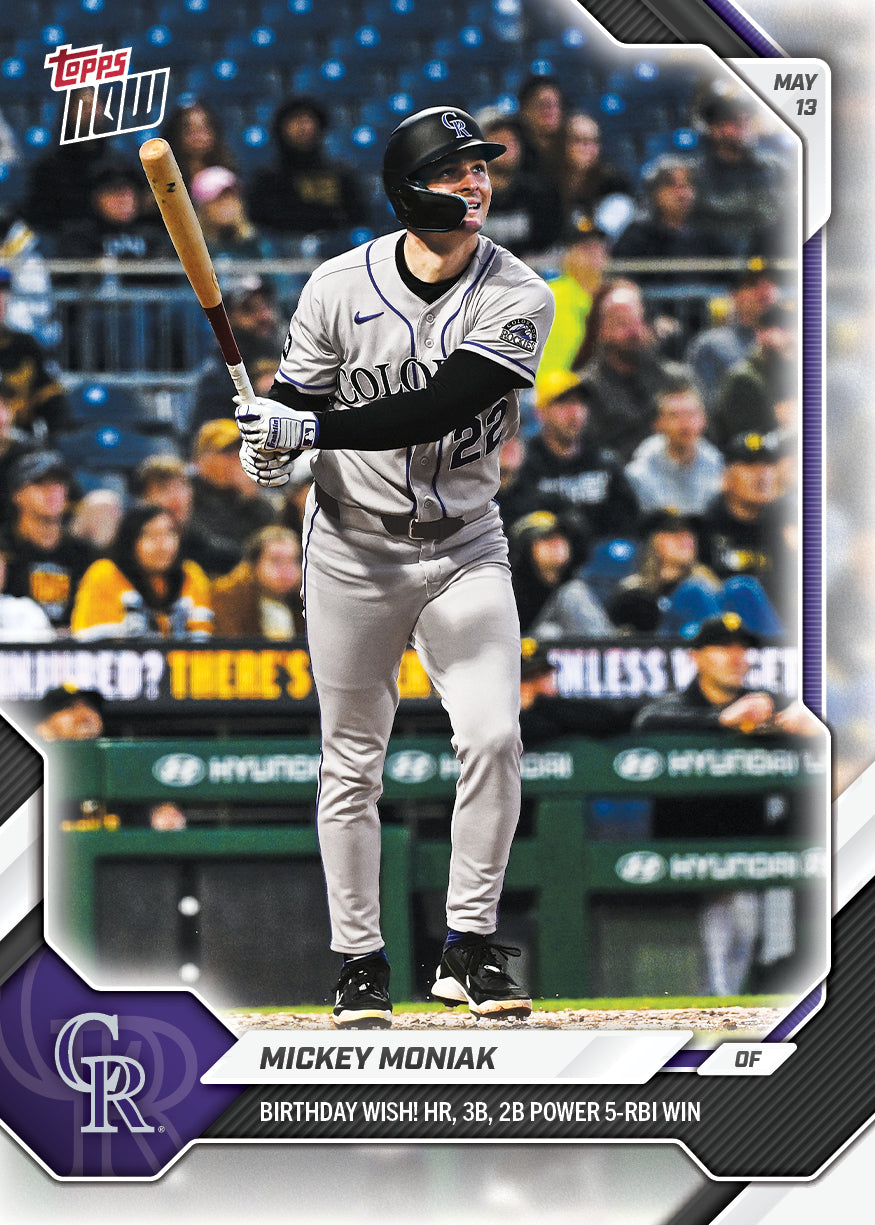 Mickey Moniak - 2026 MLB Topps NOW - Card 196 - PR: 327