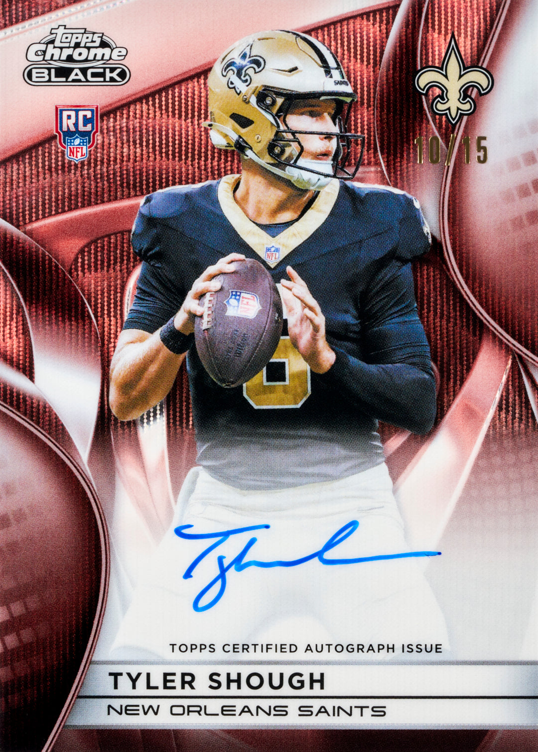 2025 Topps Chrome Black Football - Hobby Box - Image 8