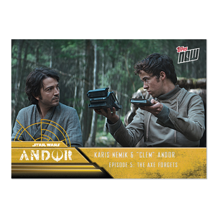 2022 TOPPS NOW Star Wars: Andor Episode 5 - 5 Card Set - PR: 670 - Image 9