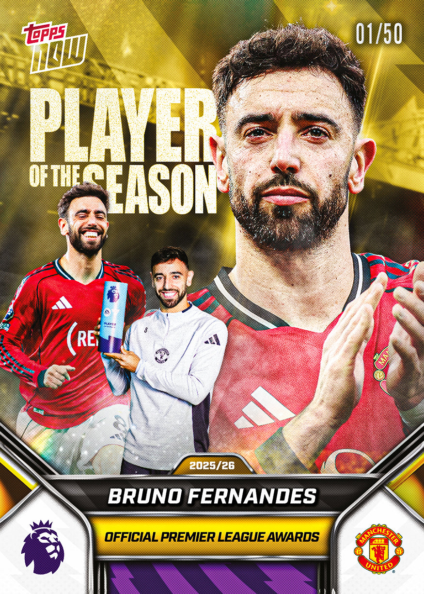 Bruno Fernandes - 2025-26 Premier League Topps NOW - Card 210 - PR: 3606 - Image 7