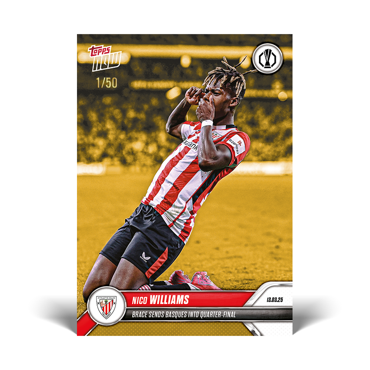 Nico Williams - 2024-25 UEL Topps NOW Card 23 - PR: 480 - Image 7