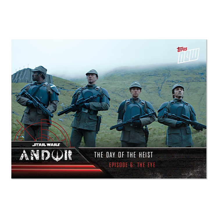 Alternative view of 2022 TOPPS NOW Star Wars: Andor Episode 6 - 5 Card Set - PR: 699