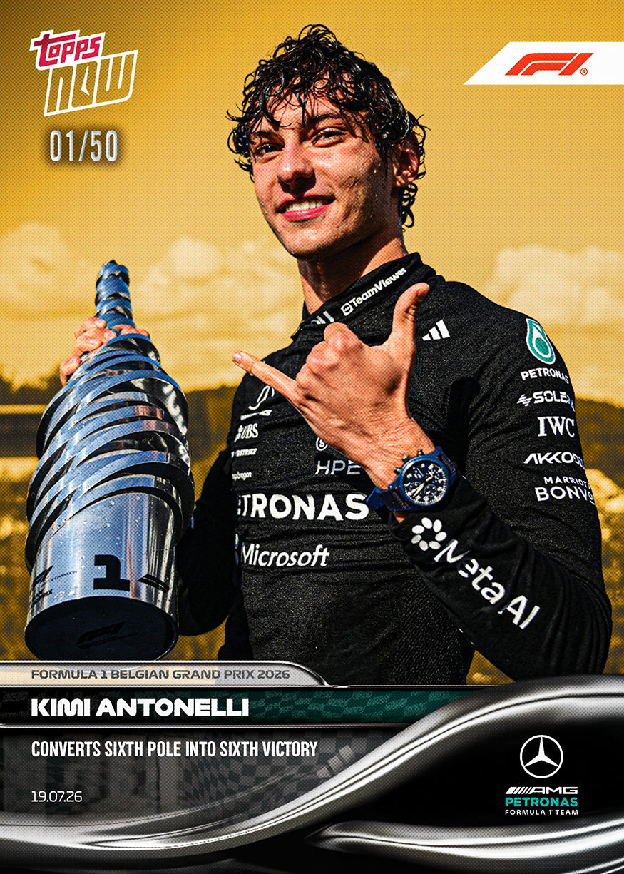 Kimi Antonelli - 2026 Formula 1 Topps NOW - Card 48 - PR: 14351 - Image 6
