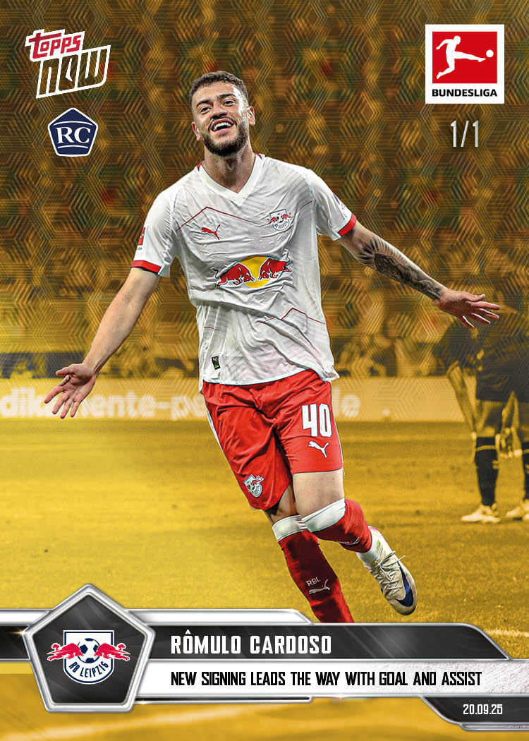 Rômulo Cardoso - 2025-26 Bundesliga Topps NOW - Card 26 - PR: 195 - Image 2