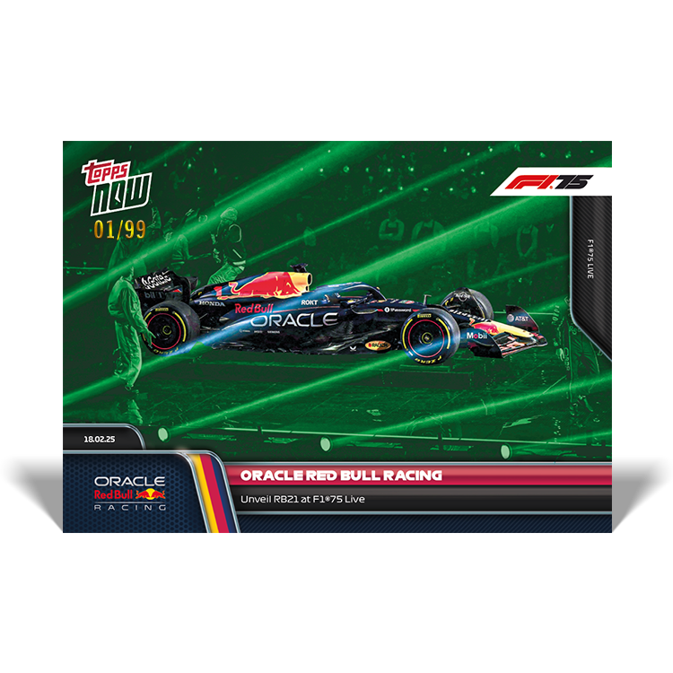 Oracle Red Bull Racing - 2025 Formula 1 Topps NOW - Card 2 - PR: 1070 - Image 5