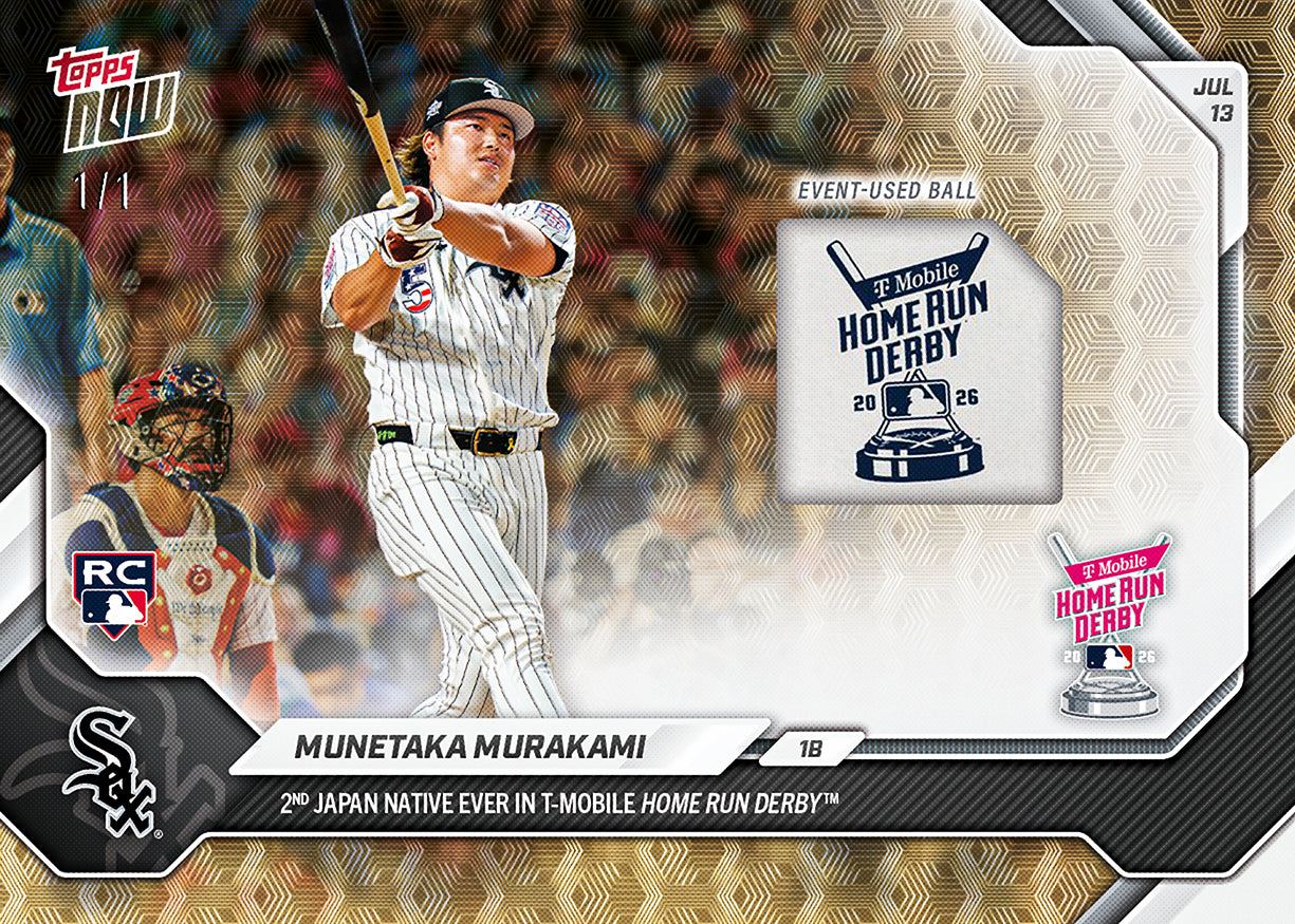 Munetaka Murakami - 2026 MLB Topps NOW - Card 449 - PR: 9767 - Image 2