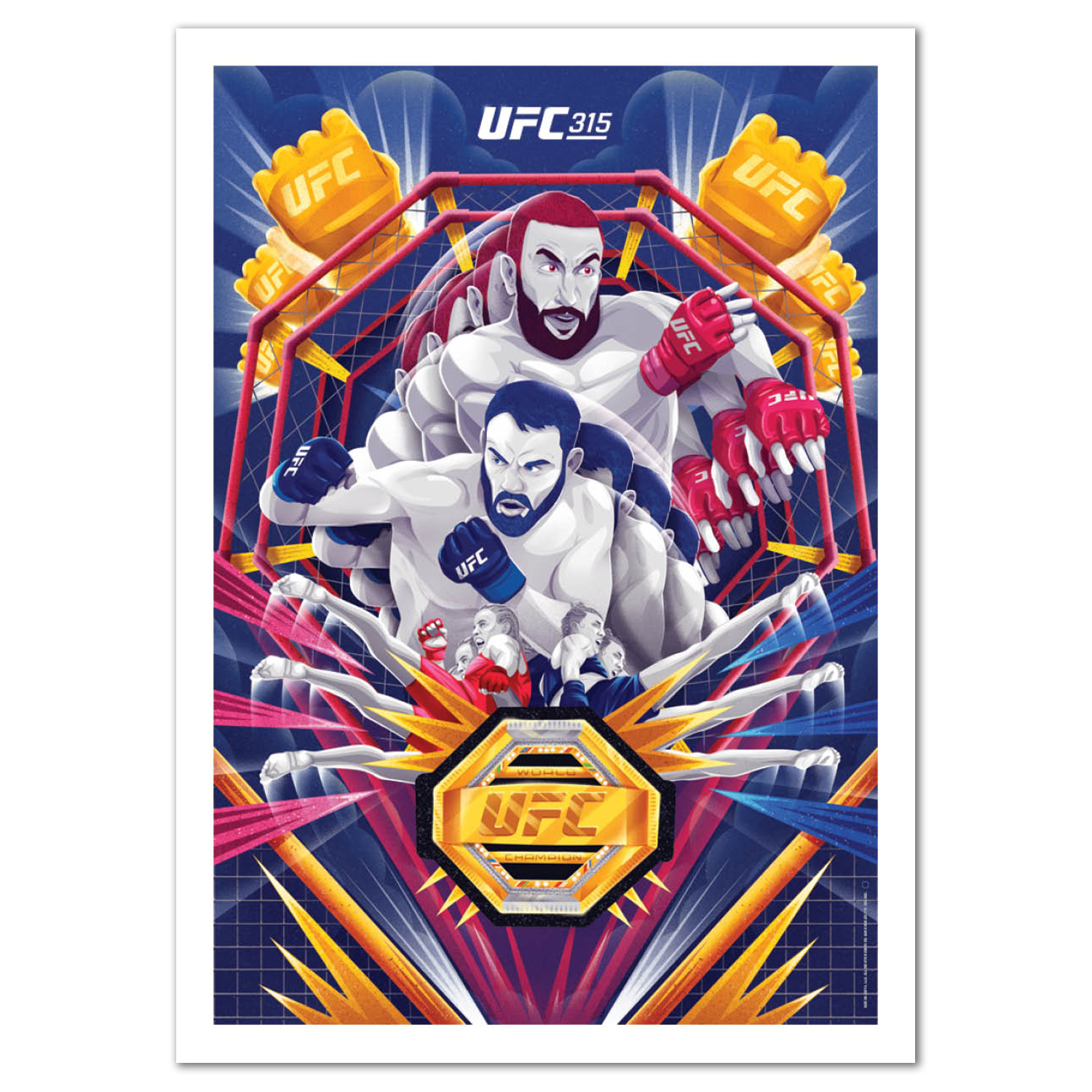 Alternative view of Valentina Shevchenko - 2025 UFC Topps NOW - Card 14 - PR: 464