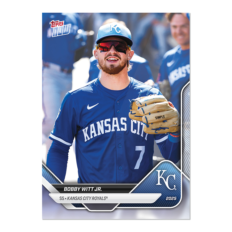 Alternative view of 2025 Kansas City Royals MLB Topps NOW Road To Opening Day 11-Card Team Set - PR: 519