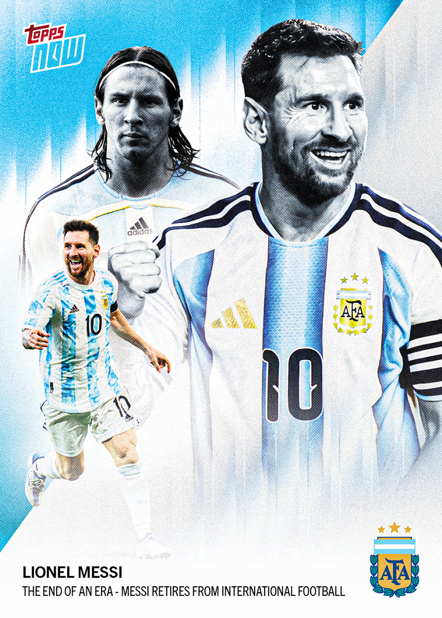 Lionel Messi - 2026 Argentina Topps NOW - Card 1