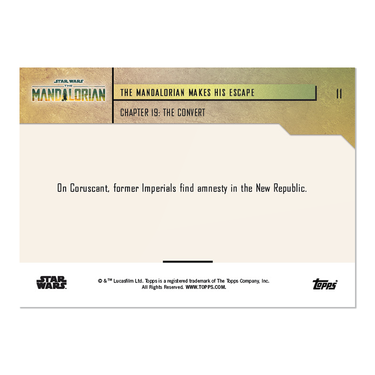 2023 TOPPS NOW Star Wars: The Mandalorian Season 3 Episode 3 - 5 Card Set - PR: 802 - Image 3
