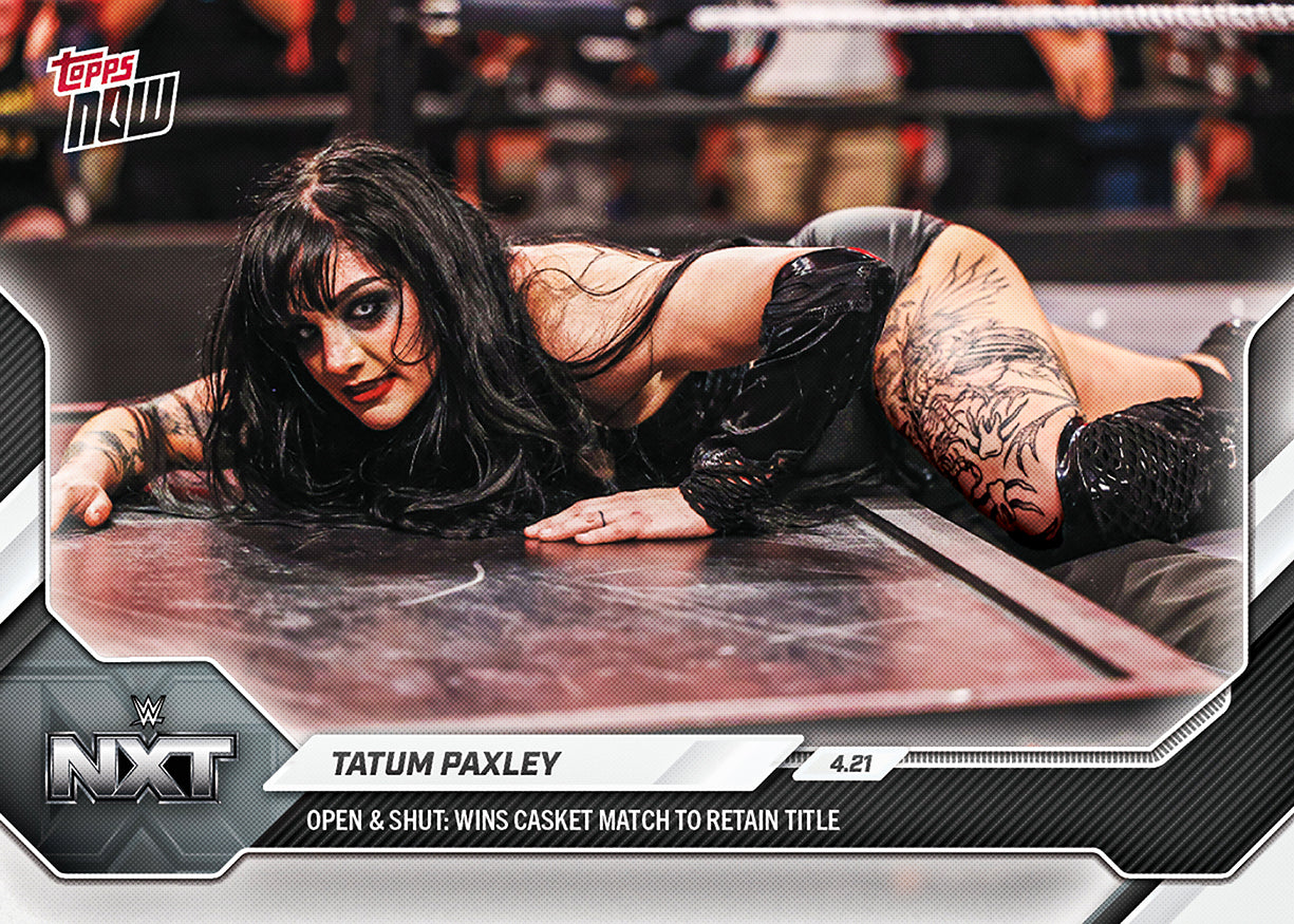 Tatum Paxley - 2026 WWE Topps NOW - Card 52 - PR: 1253 - Image 2