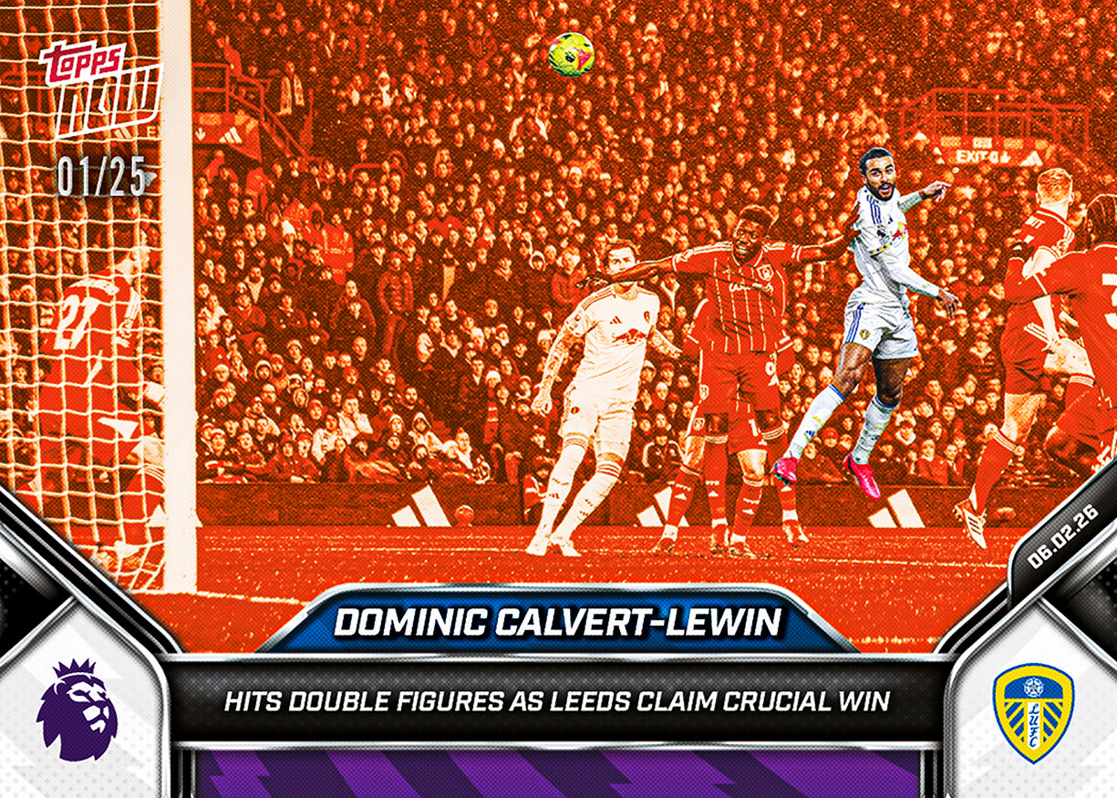 Dominic Calvert-Lewin - 2025-26 Premier League Topps NOW - Card 128 - PR: 265 - Image 5