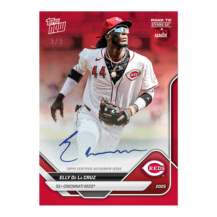 2025 MLB Topps NOW Road To Opening Day - Autograph Collectors Pack - Image 4
