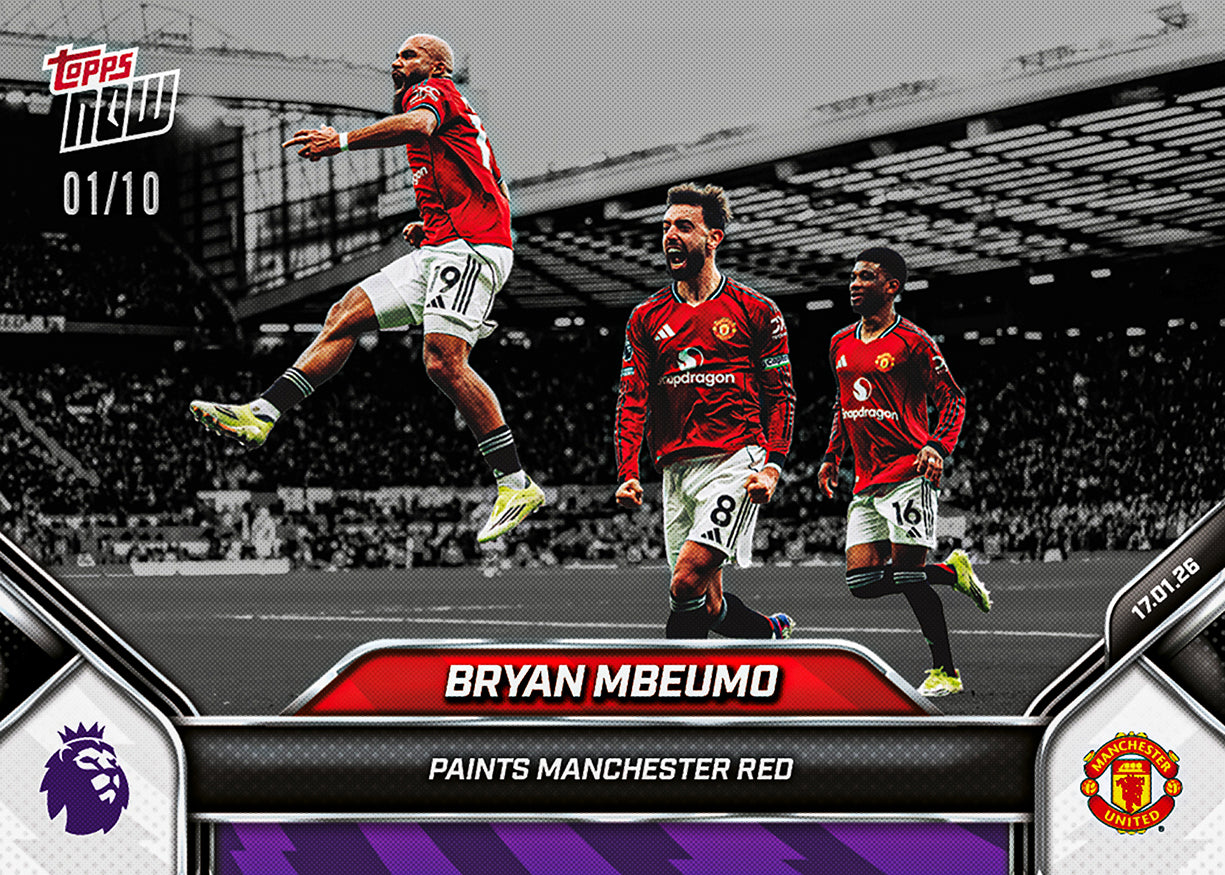 Bryan Mbeumo - 2025-26 Premier League Topps NOW - Card 108 - PR: 1554 - Image 4
