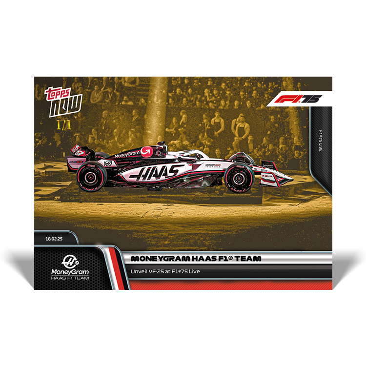 MoneyGram Haas F1 Team - 2025 Formula 1 Topps NOW - Card 7 - PR: 574 - Image 3