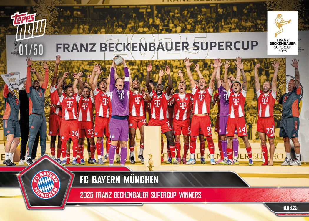 FC Bayern München - 2025-26 Bundesliga Topps NOW Card 1 - PR: 704 - Image 6