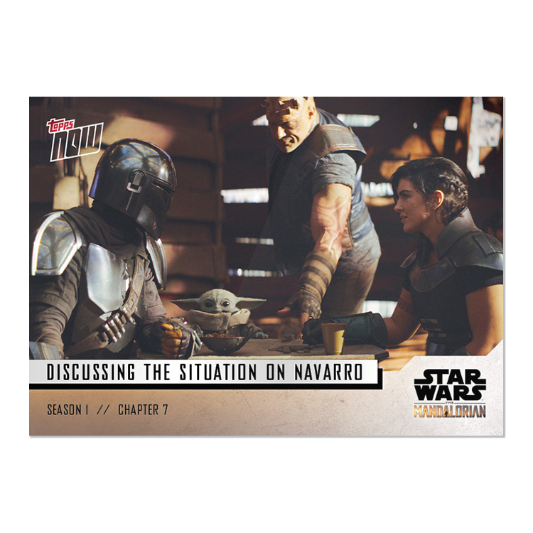 Star Wars: The Mandalorian TOPPS NOW 5-Card Pack - S1 : Chapter 7 - Print Run: 884 - Image 2