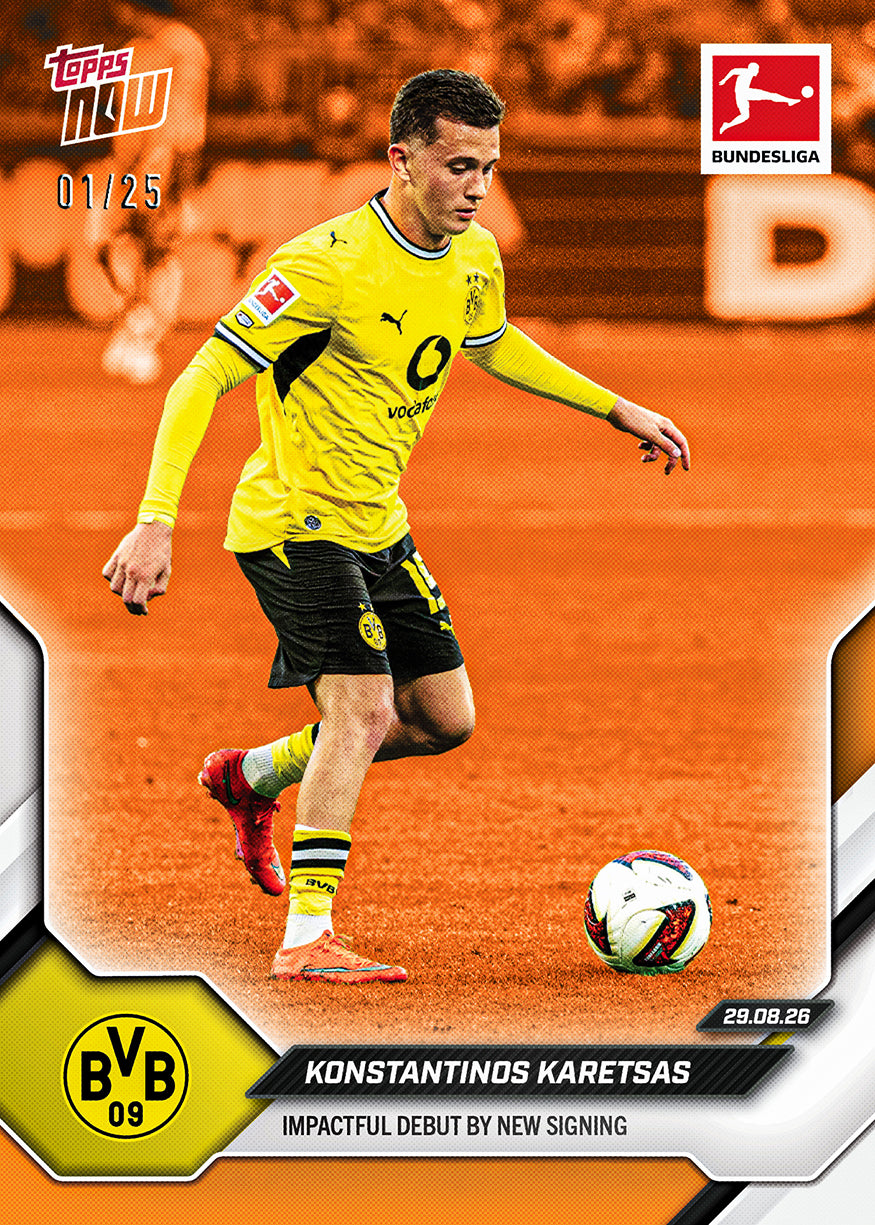 Konstantinos Karetsas - 2026-27 Bundesliga Topps NOW - Card 9 - Image 5