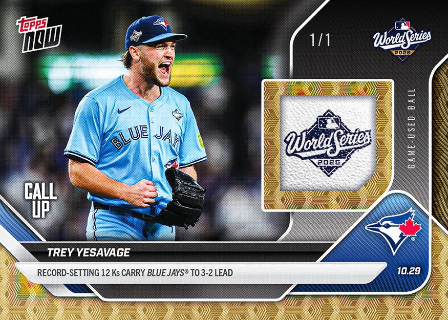 Trey Yesavage - 2025 MLB Topps NOW - Card 913 - PR: 14898 - Image 2