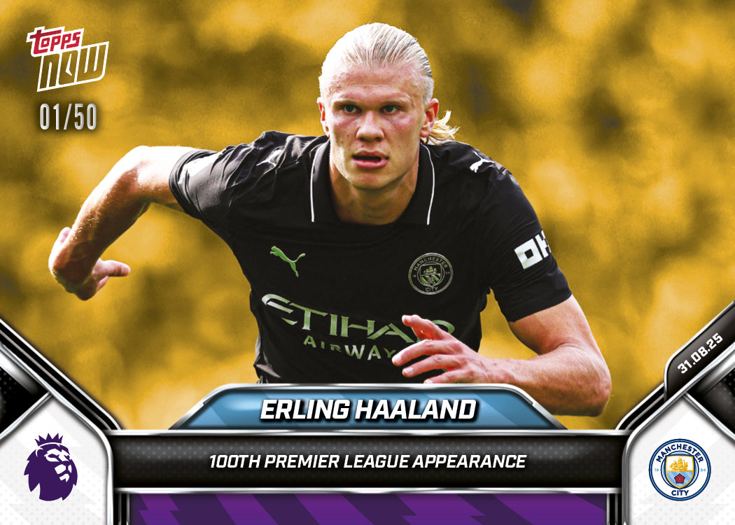Erling Haaland - 2025-26 Premier League Topps NOW - Card 15 - PR: 1340 - Image 6