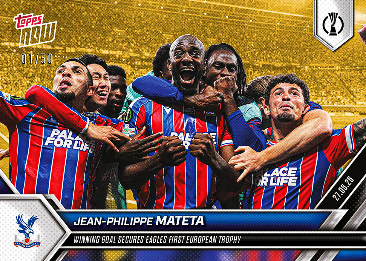 Jean-Philippe Mateta - 2025-26 UECL Topps NOW - Card 12 - PR: 554 - Image 8