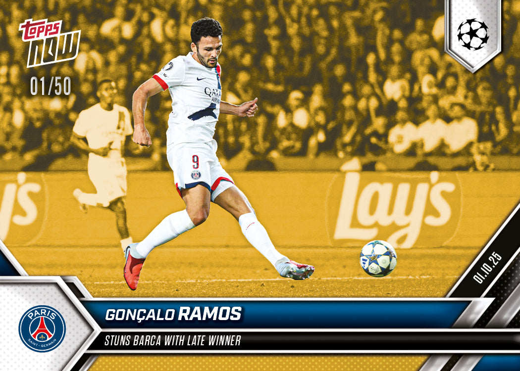Gonçalo Ramos - 2025-26 UCL Topps NOW - Card 29 - Image 6