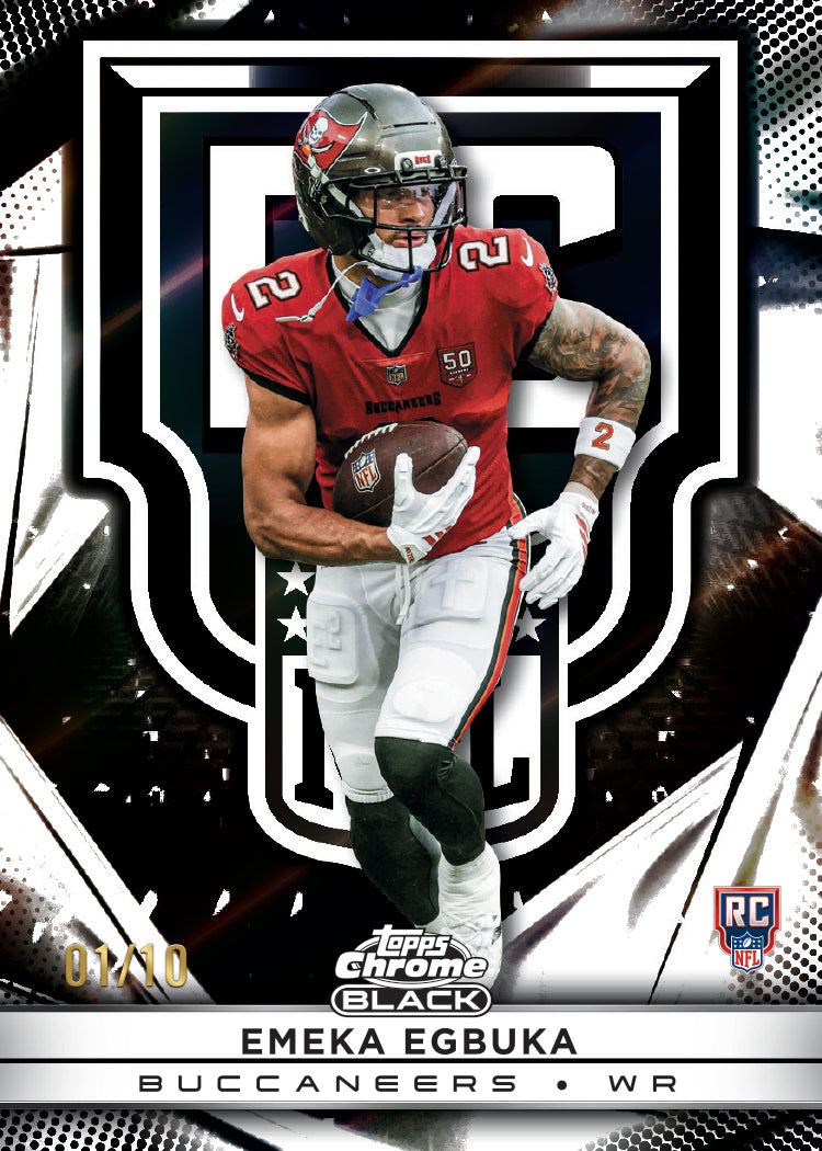 2025 Topps Chrome Black Football - Hobby Box - Image 5