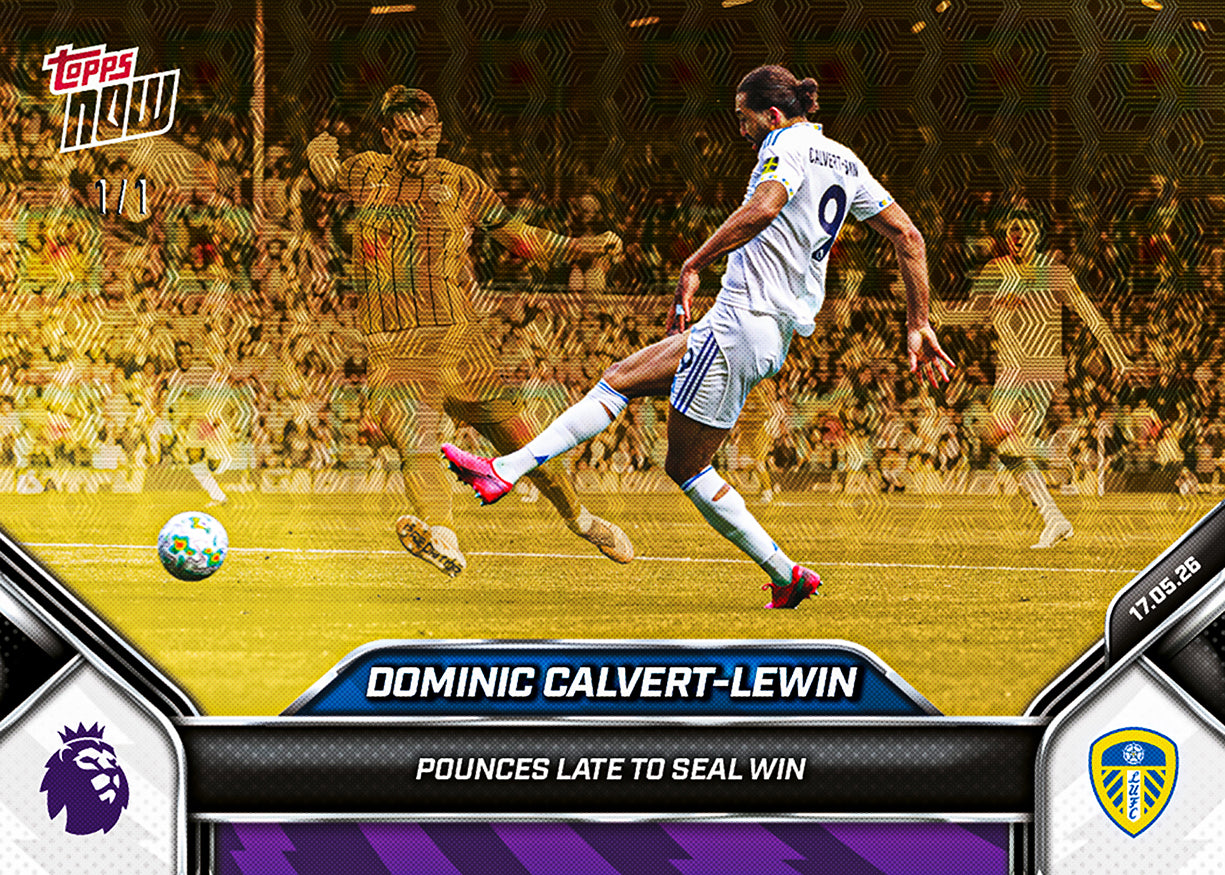 Dominic Calvert-Lewin - 2025-26 Premier League Topps NOW - Card 195 - PR: 273 - Image 2
