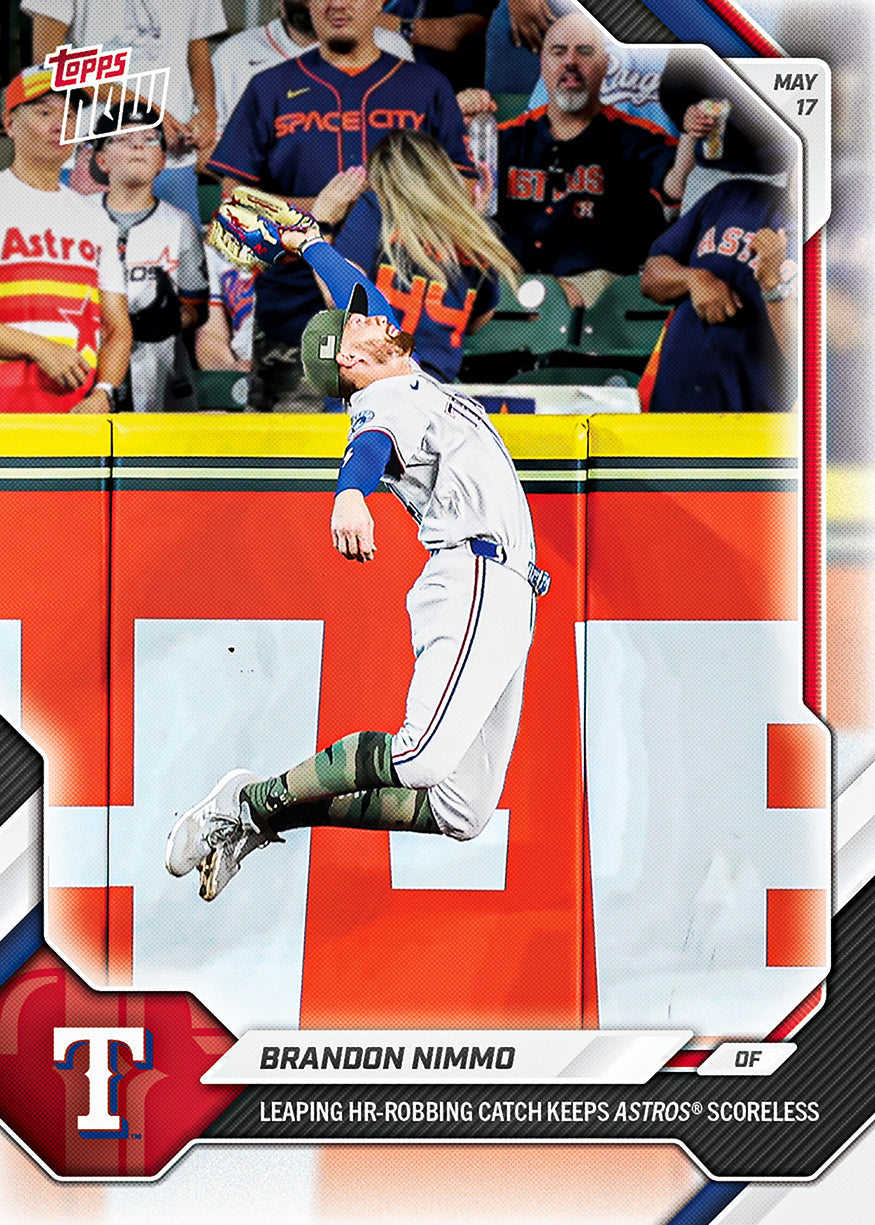 Brandon Nimmo - 2026 MLB Topps NOW - Card 214 - PR: 575