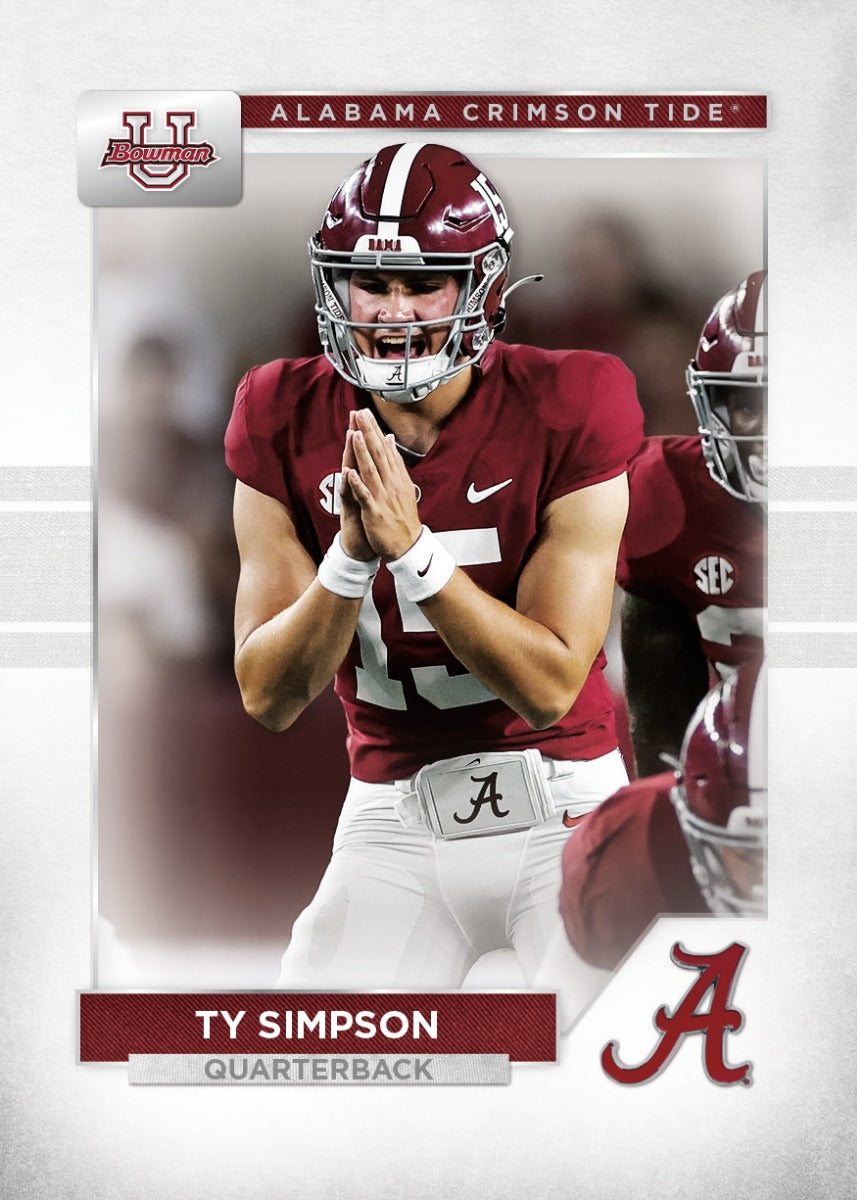 2023 Bowman U Alabama Football - Image 2