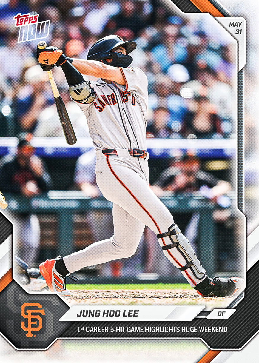 Jung Hoo Lee - 2026 MLB Topps NOW - Card 273 - PR: 1156