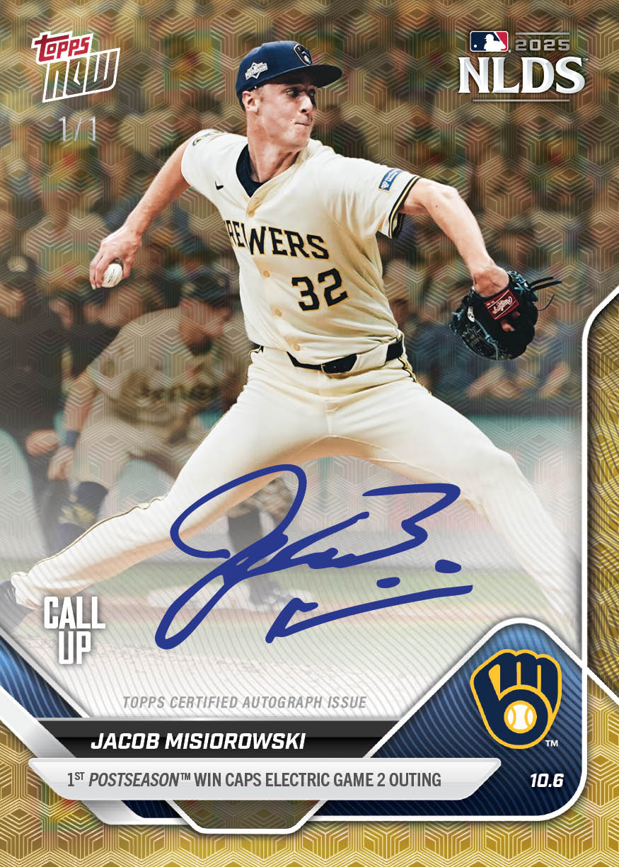 Jacob Misiorowski - 2025 MLB Topps NOW - Card 833 - PR: 2987 - Image 2