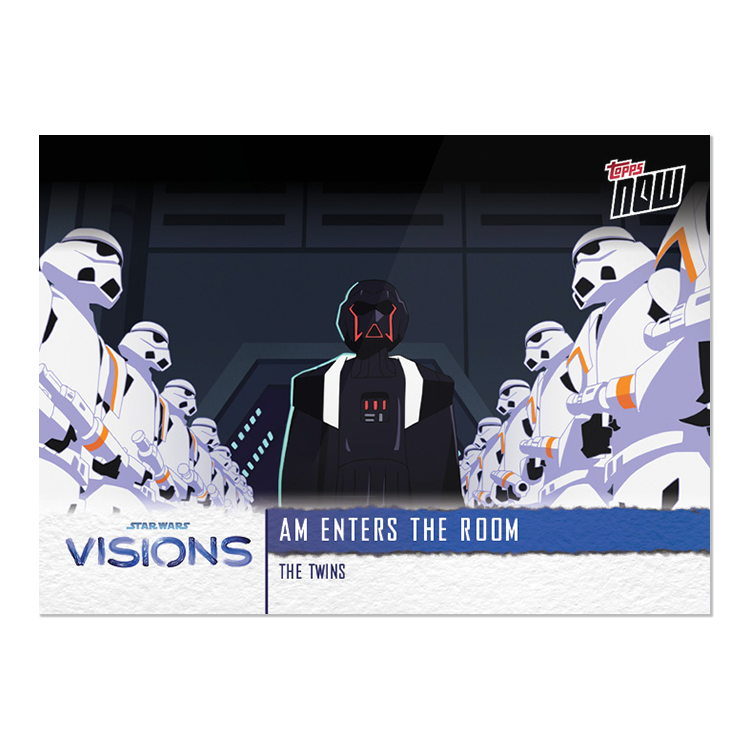 Alternative view of 2021 Star Wars Visions TOPPS NOW - 5-Card Pack - The Twins - PR: 461