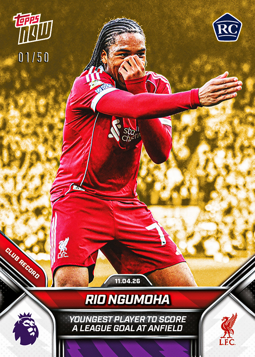 Rio Ngumoha - 2025-26 Premier League Topps NOW - Card 167 - PR: 5130 - Image 6