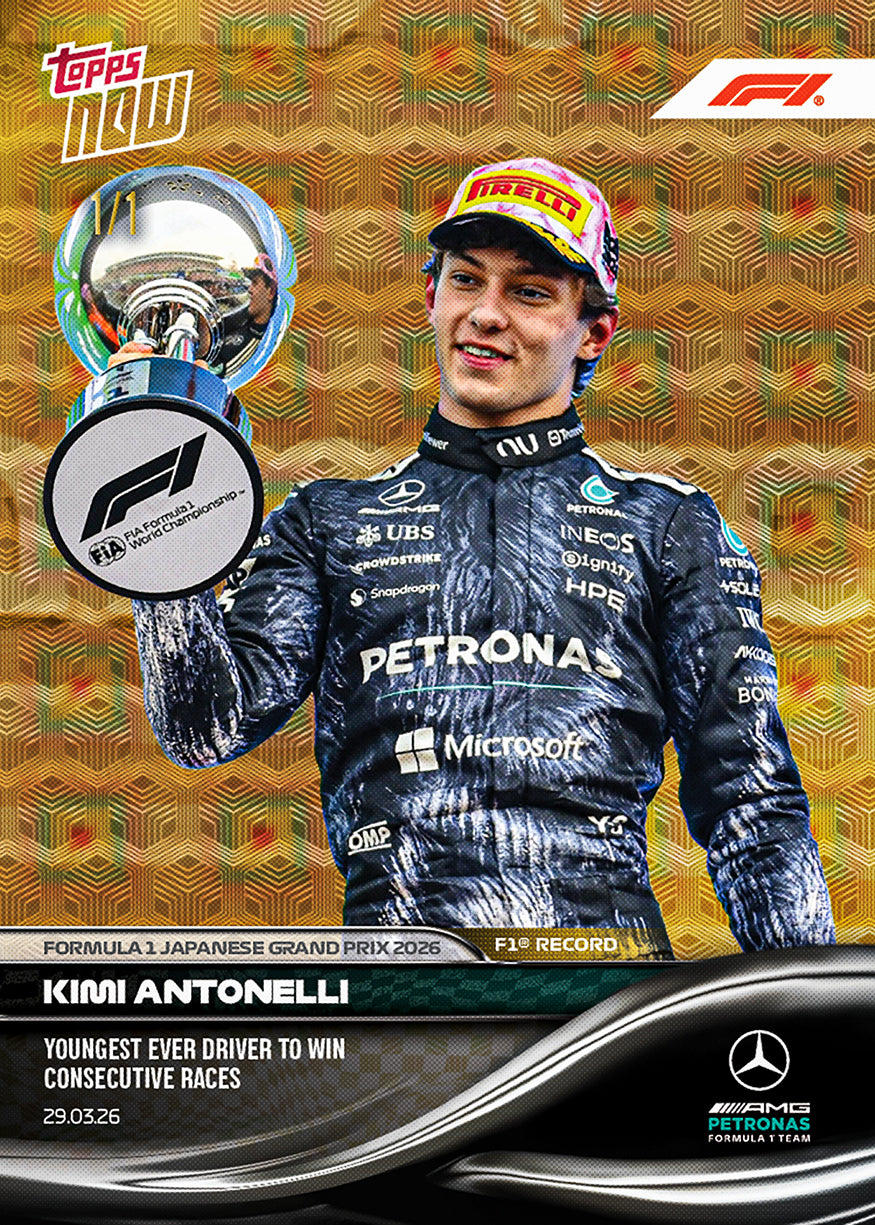 Kimi Antonelli - 2026 Formula 1 Topps NOW - Card 22 - PR: 18223 - Image 3