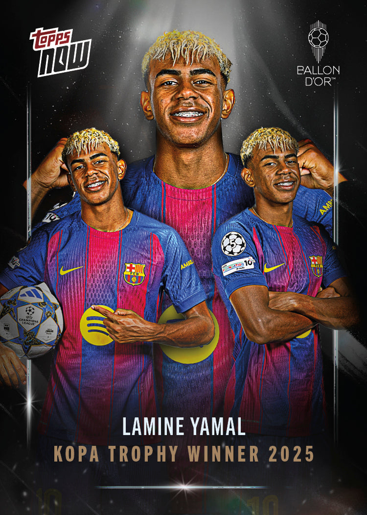 Lamine Yamal - 2025 Ballon d'Or Topps NOW - Card 6 - LOOK FOR AUTO & RELICS - PR: 13882 - Image 7