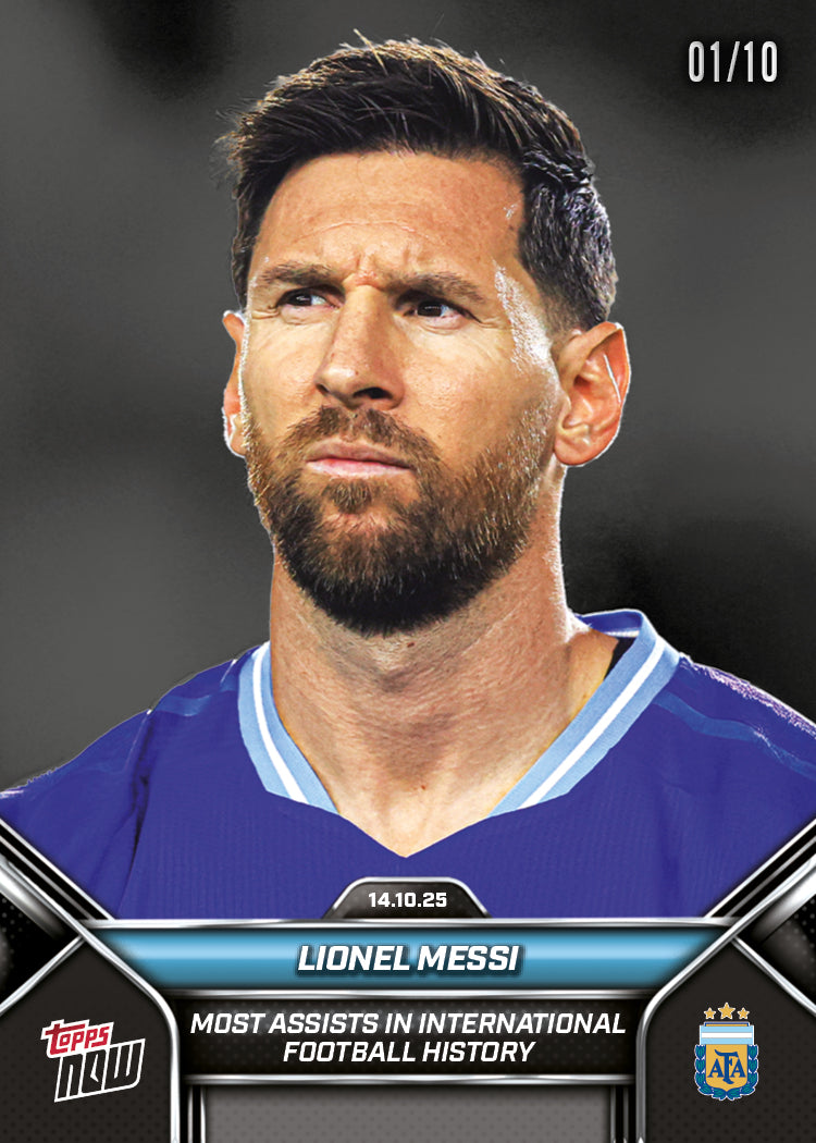 Lionel Messi - 2024-25 Argentina Topps NOW - Card 3 - PR: 8429 - Image 5