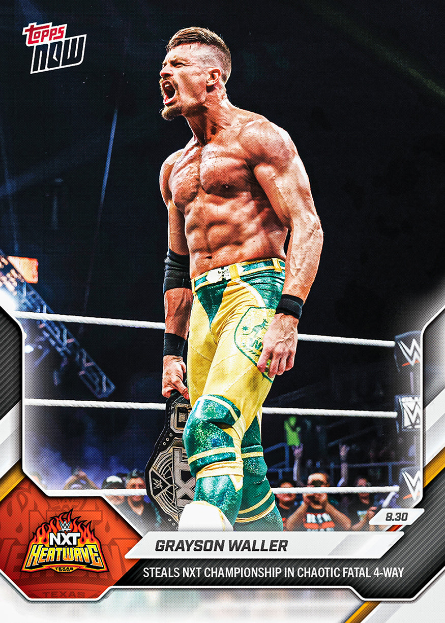 Grayson Waller - 2026 WWE Topps NOW - Card 92 - PR: 526