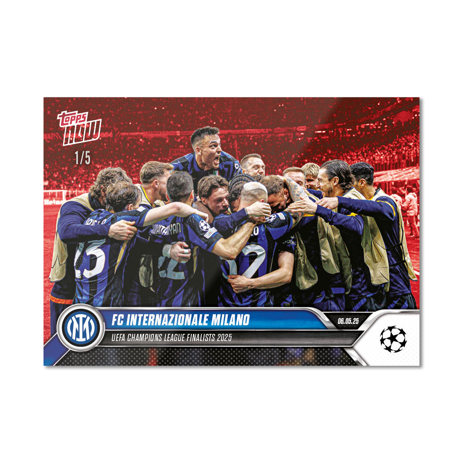 FC Internazionale Milano - 2024-25 UCL Topps NOW - Card 154 - Image 3