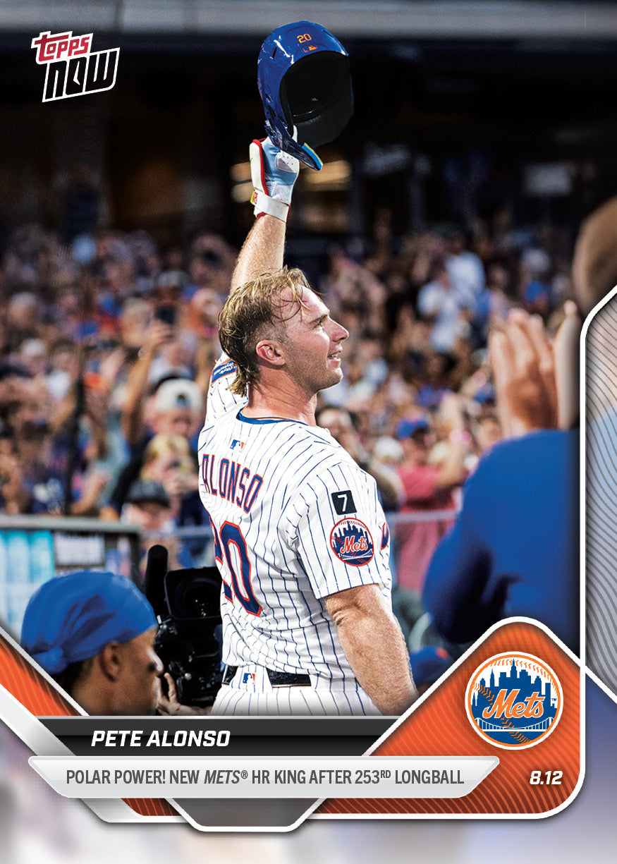 Pete Alonso - 2025 MLB Topps NOW - Card 553 - LOOK FOR AUTOS & AUTO-RELICS - PR: 20994 - Image 4