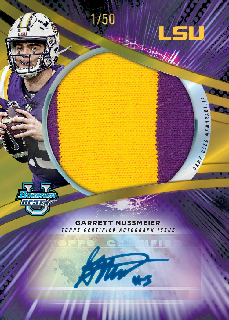 2025 Bowman University Best Football - Hobby Box - Image 10