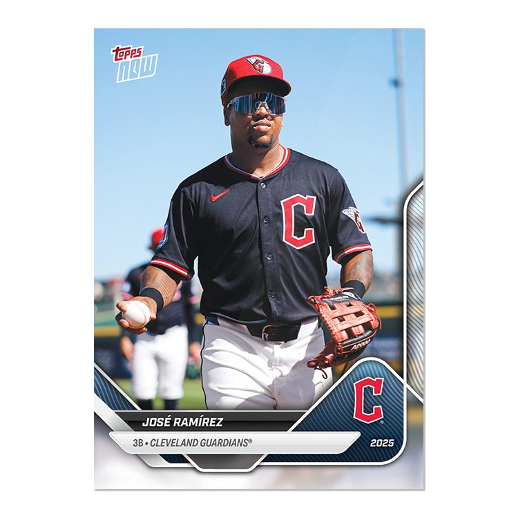 2025 Cleveland Guardians MLB Topps NOW Road To Opening Day 11-Card Team Set - PR: 451 - Image 2