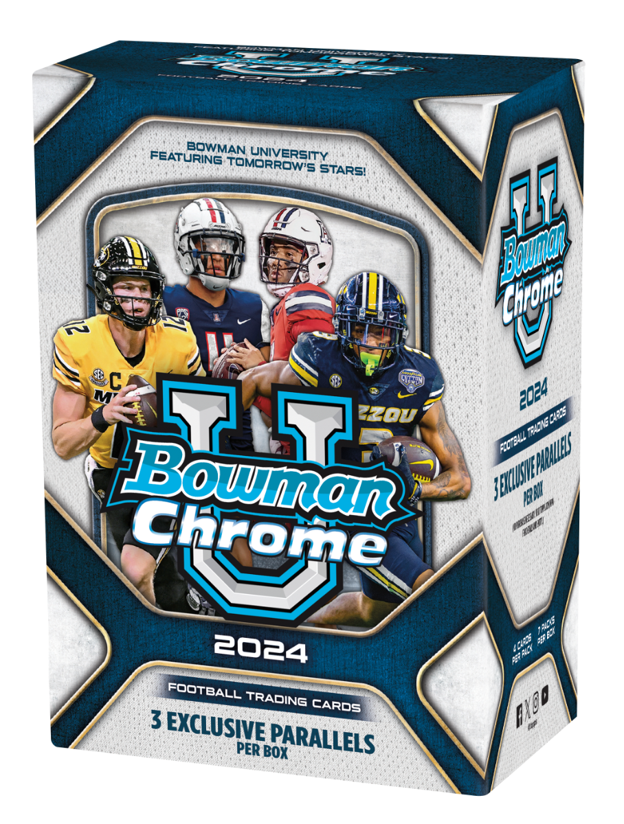 2024 Bowman University Chrome Football - Value Box